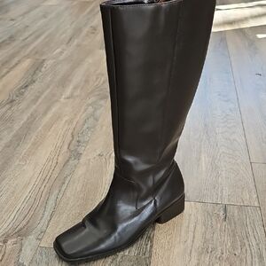 Studio Dark Brown Over the Knee Boots